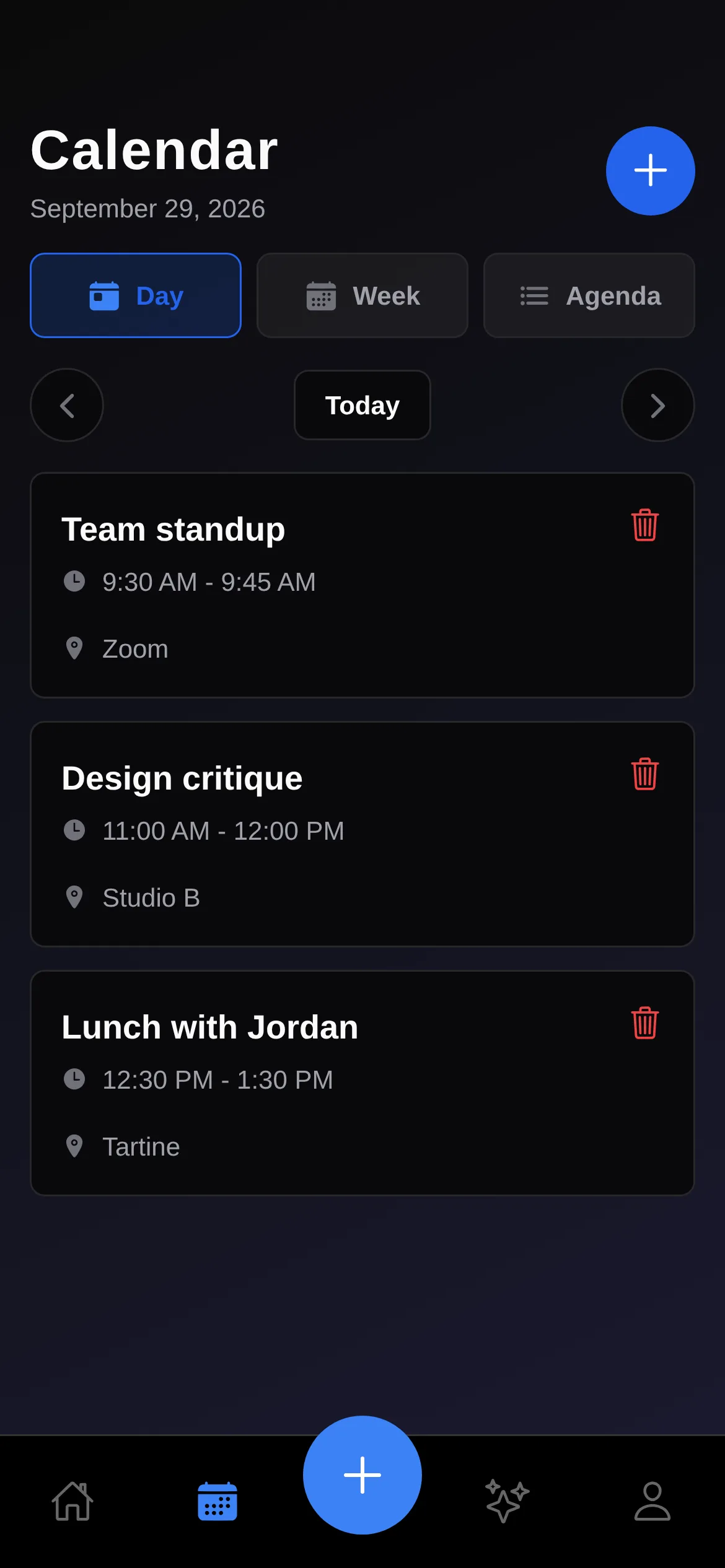 Calendar, day