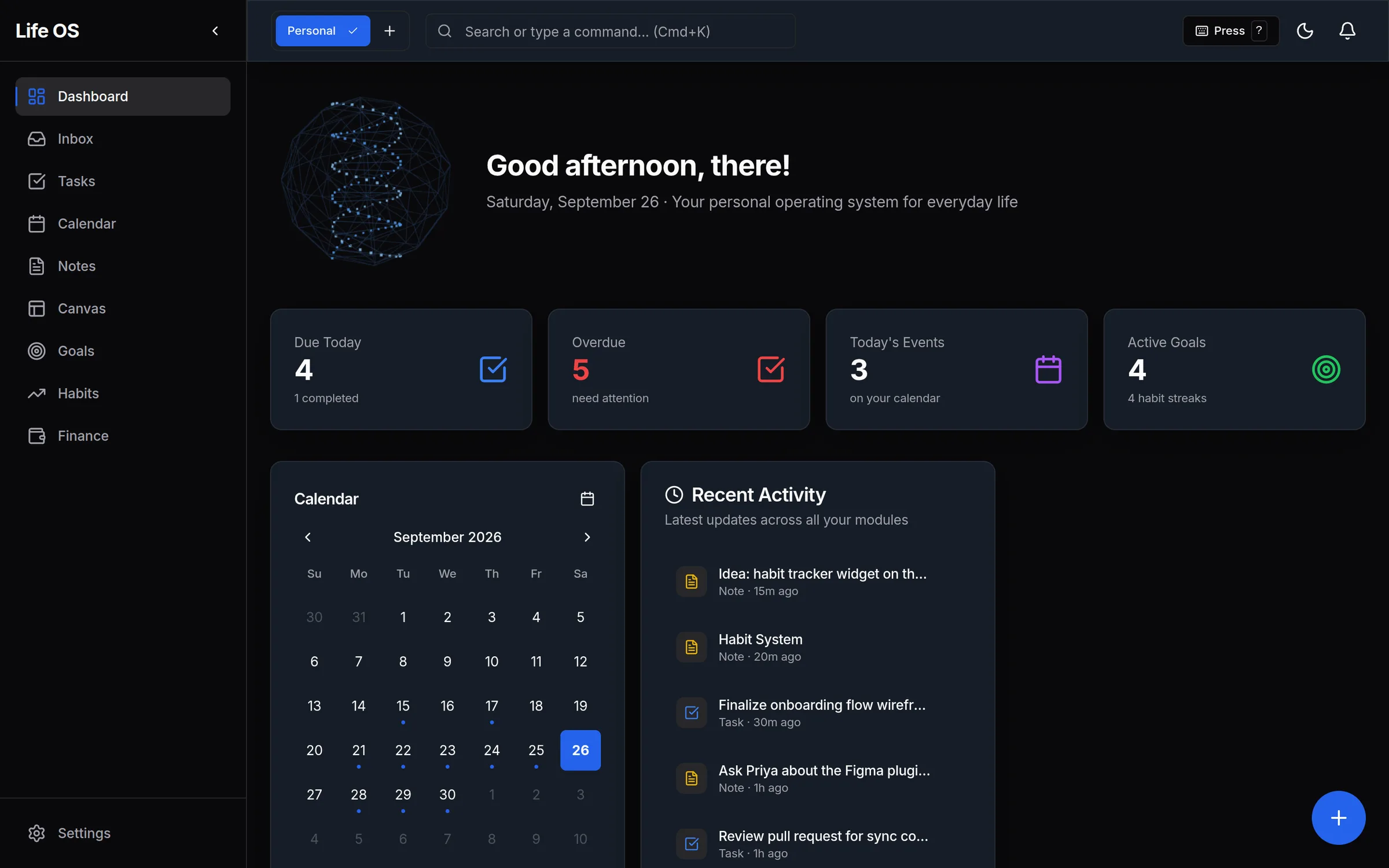 Dashboard